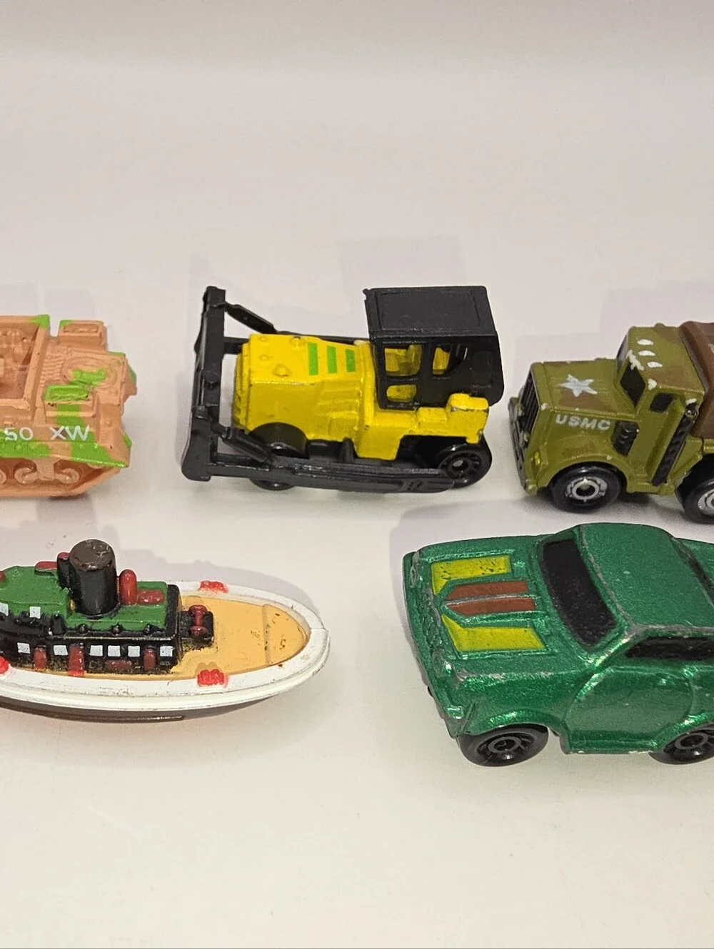 1987 Micro Machines Lot Camaro Bulldozer Military Cargo Truck M7 Priest Howitzer